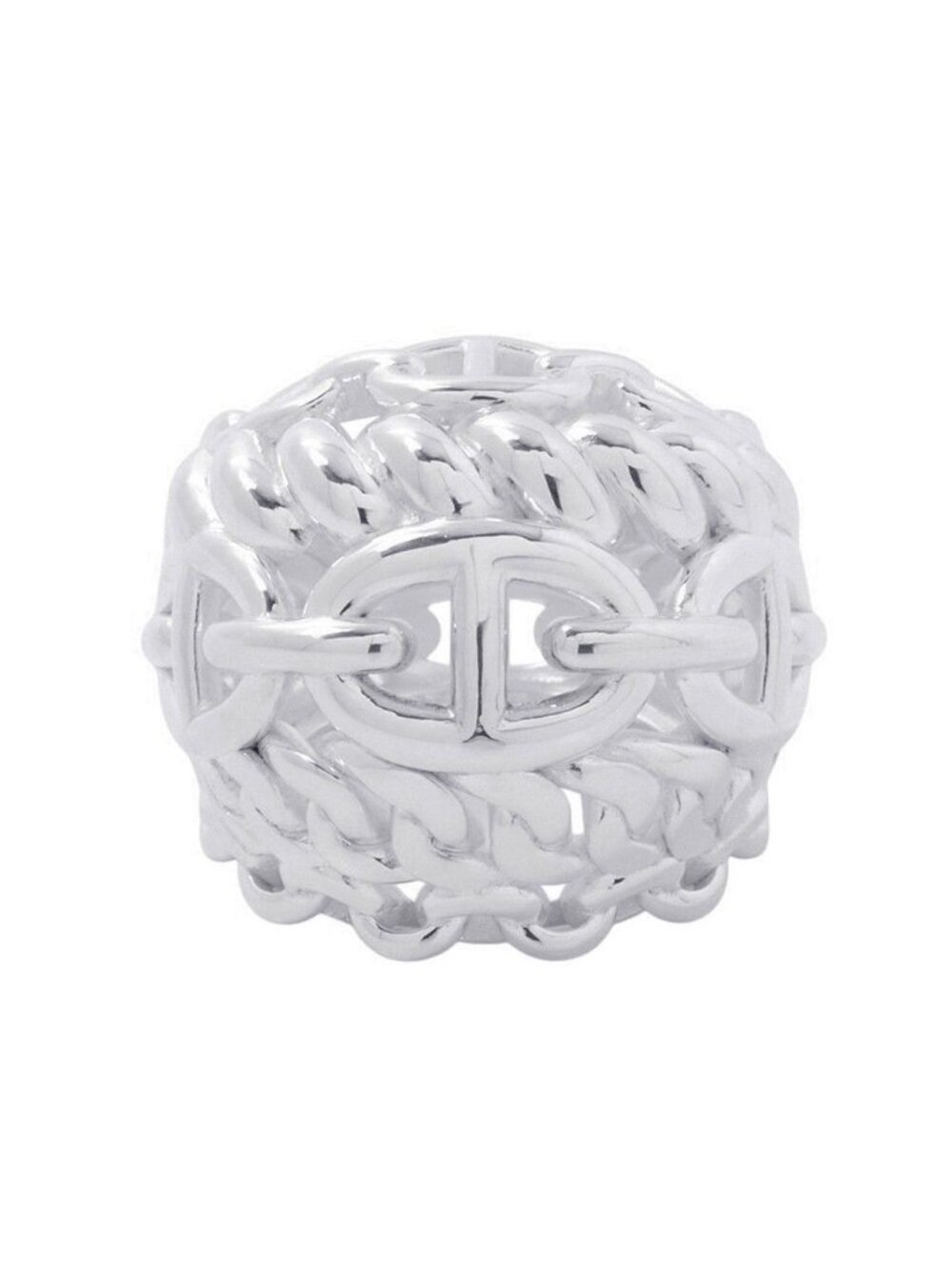 Hermes Ring Chaine D'ancre Multi Chain TGM Enchainee